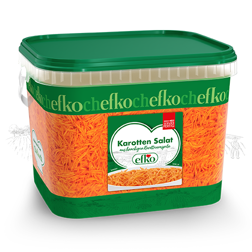 efko Sauergemüse Karotten-Salat 10kg im praktischen Eimer