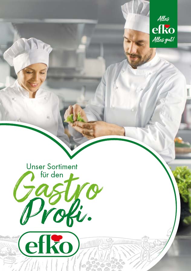 efko Sortiment für den Gastro Profi